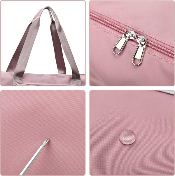 Venture®-Sac pliable de voyage Vegan - 14:200003699#cherry pink