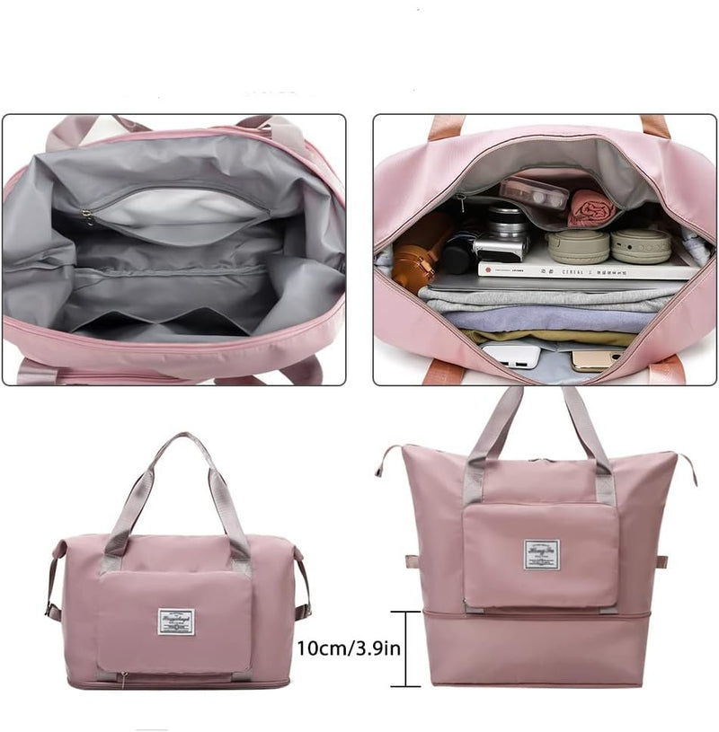 Venture®-Sac pliable de voyage Vegan - 14:200003699#cherry pink